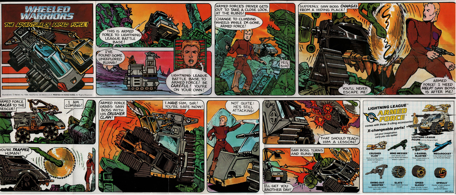 Vehicles Armed Force (Wheeled Warriors, Lightning League